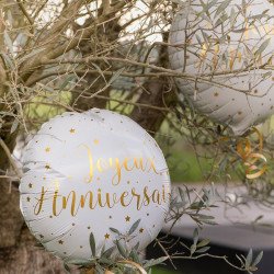 Ballon Alu "Joyeux Anniversaire"