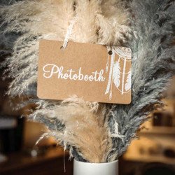 pancarte boho "photobooth"