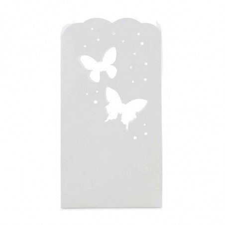 lanterne en papier motif papillon (x12)