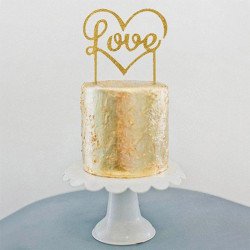 Cake topper "Love" or