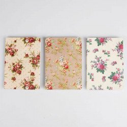 Carnet de note fleurs