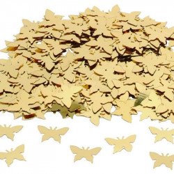 Confettis Papillon argent