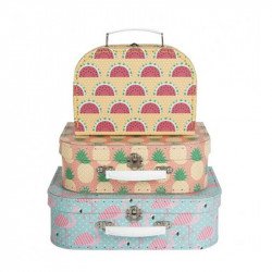 Valises Tropicales (x3)