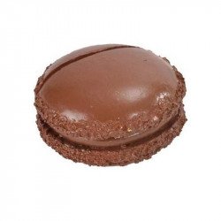 Marque place macaron marron (x2)