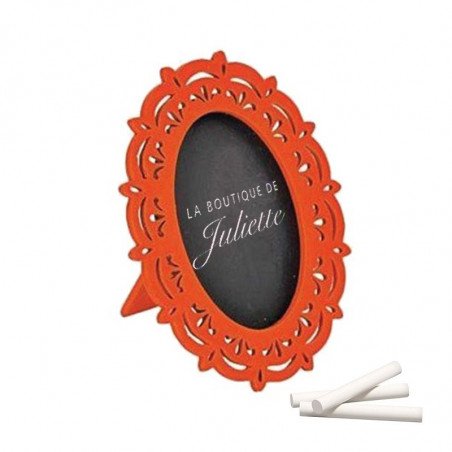 Miroir ardoise orange (x2)