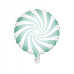 Ballon "Bonbon" menthe 45 cm 