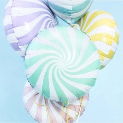 Ballon "Bonbon" menthe 45 cm 