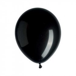 Ballon noir 26 cm (x10)