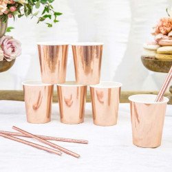 Gobelets Rose Gold (x6)