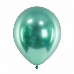 Ballons chromés - 30 cm (x3) Menthe