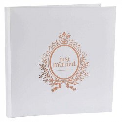 Livre d'Or "Just Married" Rose Gold