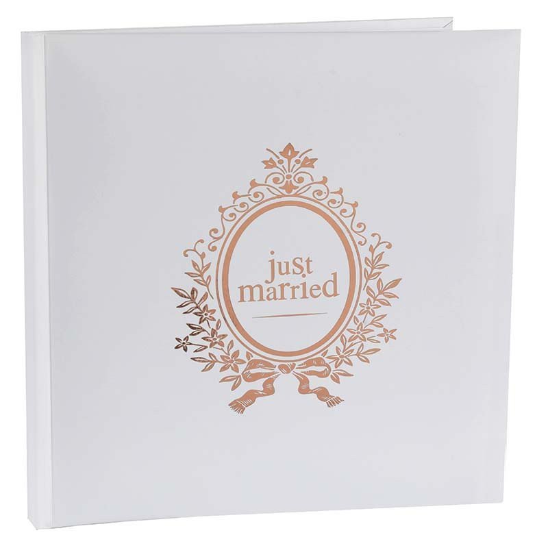 Livre d'Or "Just Married" Rose Gold