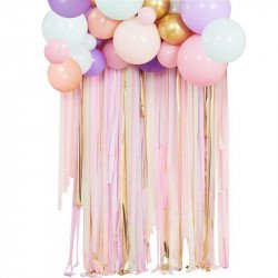 Kit déco Pastel Ruban et Ballons