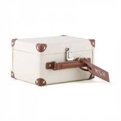 Urne mini valise blanche