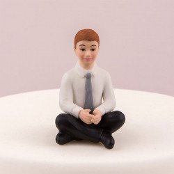 Figurine de mariage garçon adolescent