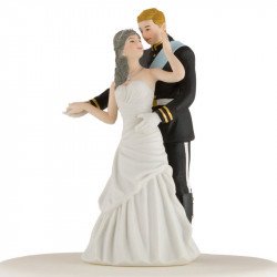 Figurine de pièce montée Prince et Princesse