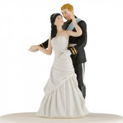 Figurine de pièce montée Prince et Princesse