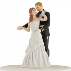 Figurine de pièce montée Prince et Princesse