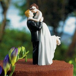 Figurine couple romance peau blanche