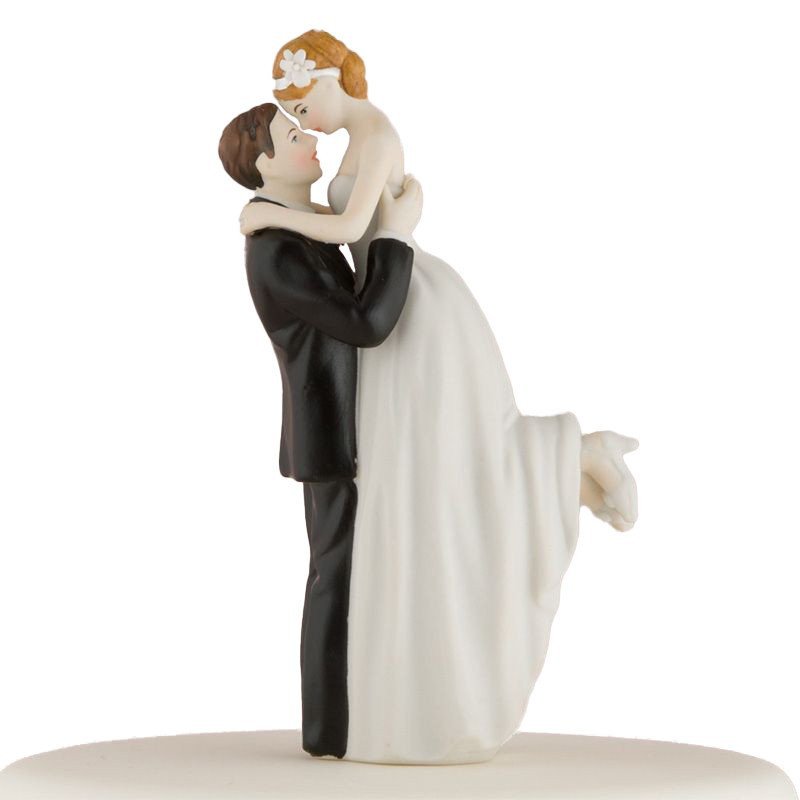 Figurine couple romance peau blanche