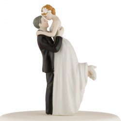 Figurine couple romance peau blanche