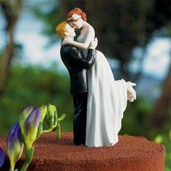 Figurine couple romance peau blanche