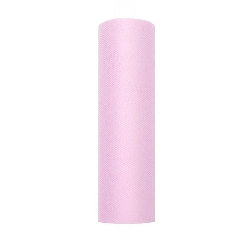 Rouleau de tulle - 15 cm X 9 M - Rose