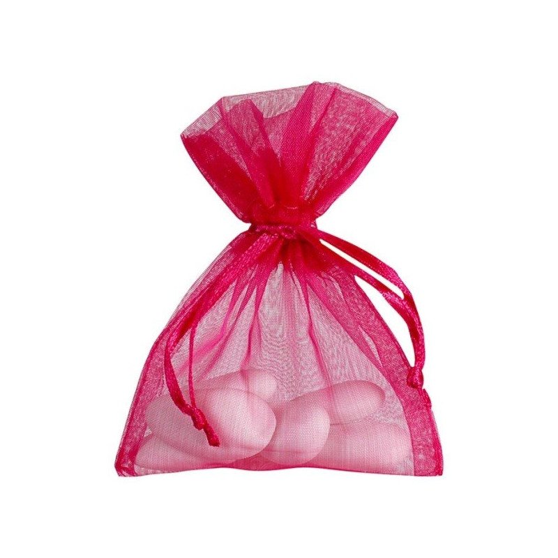 Sachet organdi fuschia