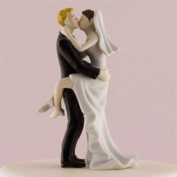 Figurine Couple s'embrassant