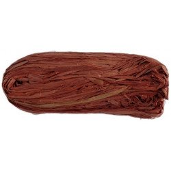 Raphia naturel couleur Marron