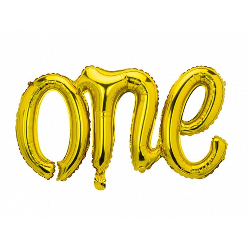 Ballon Alu "One" - 66 cm