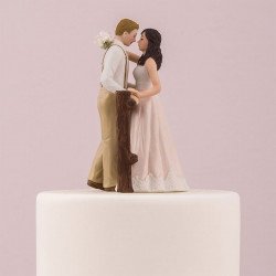 Figurine de mariage rustique