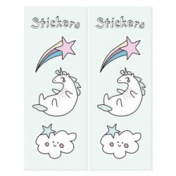 Sachets de bonbons Licorne (x6)