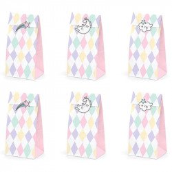 Sachets de bonbons Licorne (x6)