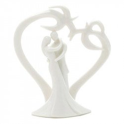 Figurine mariage cœur