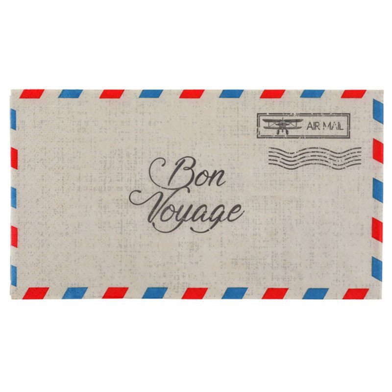 Serviettes "Bon Voyage" (x20)