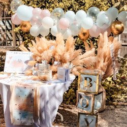 Guirlande de ballons gender reveal