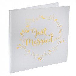 Livre d'or "Just-Married" Or