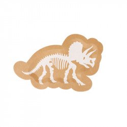 Assiettes Dinosaure Kraft (x8)