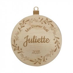 Boule "mon premier Noël 2020"