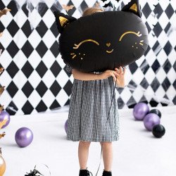 Ballon Aluminium Chat Noir