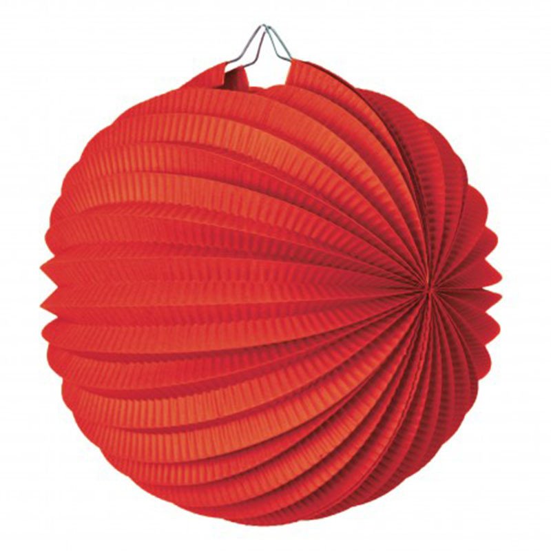 Lampion boule uni - 30 cm