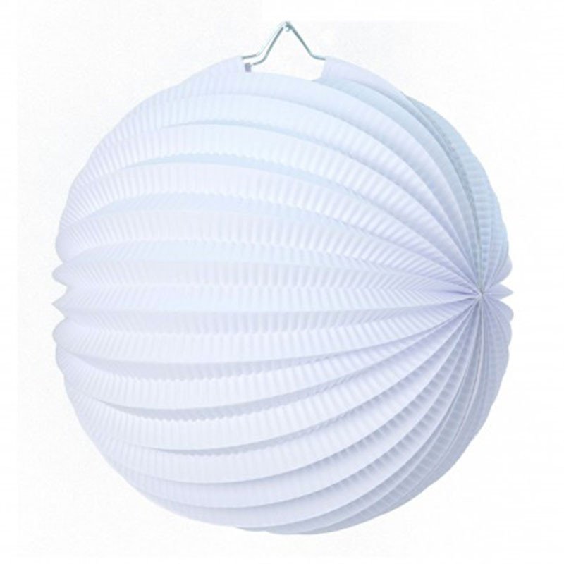 Lampion boule uni - 30 cm