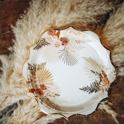 Assiettes Coachella (x8)