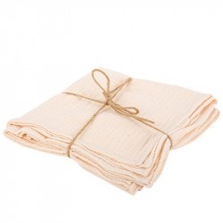 Serviettes en gaze de coton (x4)