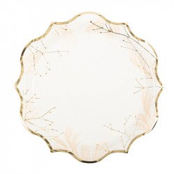 Assiettes Blush (x8)