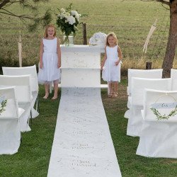 Tapis de cérémonie "Just Married" - 10 M