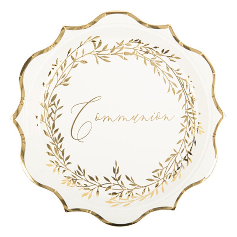 Assiettes "Communion" (x8)