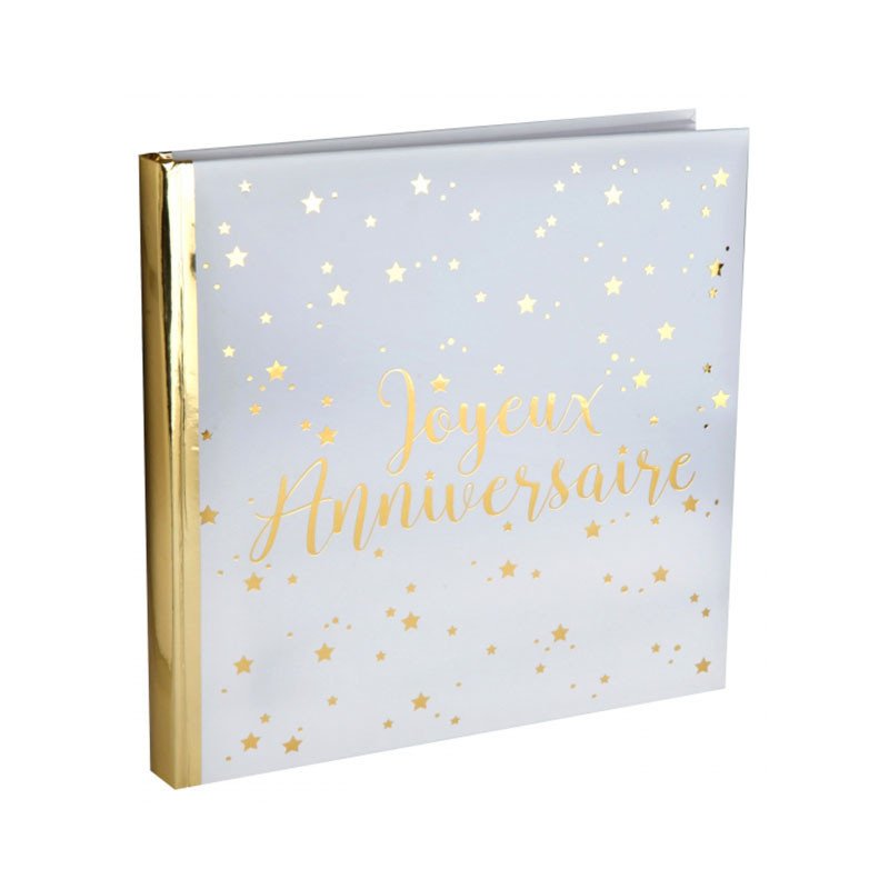 Livre d'or "Joyeux Anniversaire"