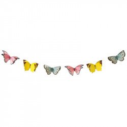 Guirlande papillons - 2,5 M